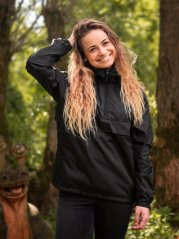 Dámská šusťáková bunda - černá