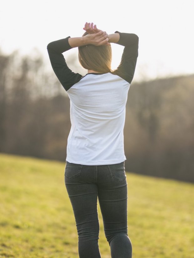 Dámský raglan Pure nature - volný střih