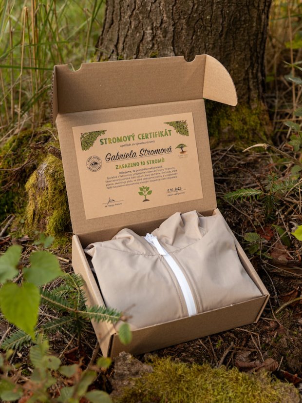 Nepromokavá bunda Mountains - béžová