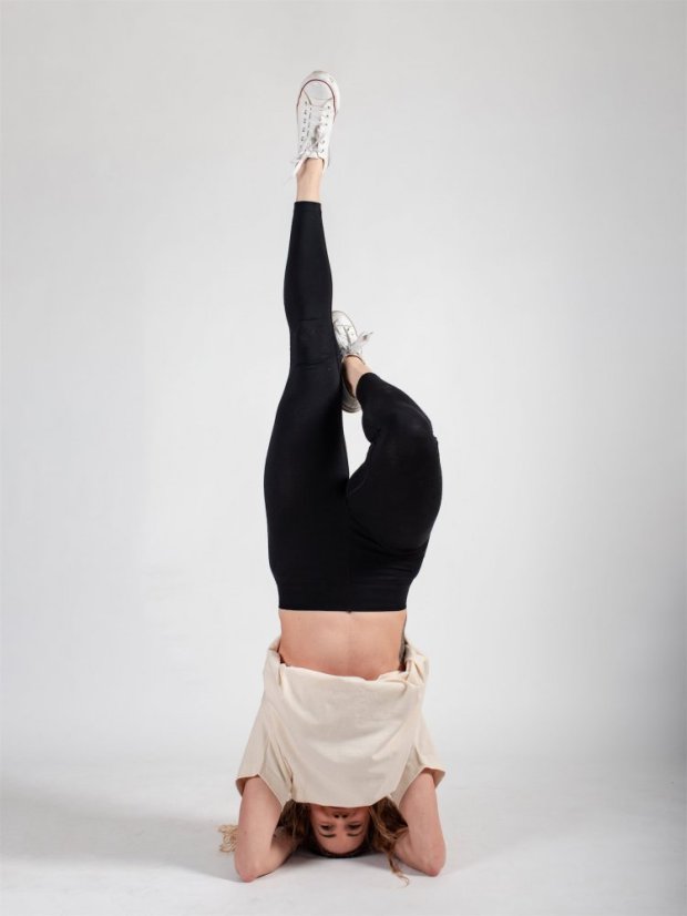 Dámské legíny Happy Nature - černé