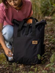 Batoh recyklovaný Mountains - černý