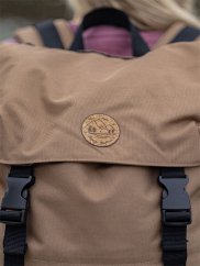 Batoh recyklovaný Krajinka - hnědý