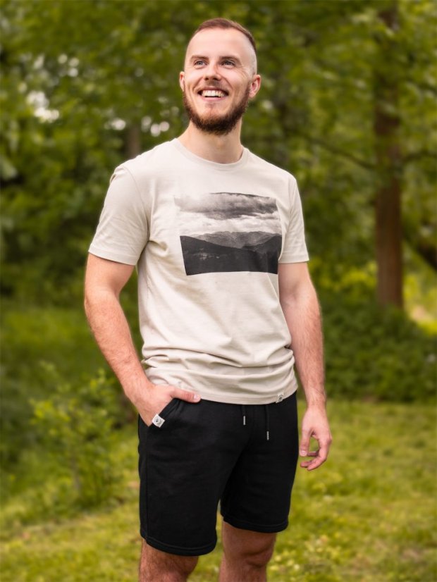 Pánské kraťasy 10 stromů - černé