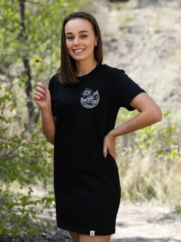 Dámské šaty Oceán - černé