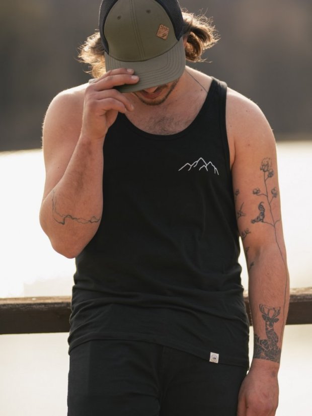 Zachraňte pánské tílko Hory - černé