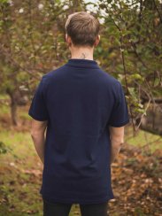 Zachraňte unikátní pánské polo tričko - tmavě modré