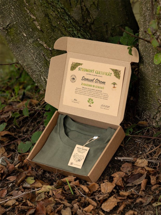 Pánské tričko Bez potisku - zelené