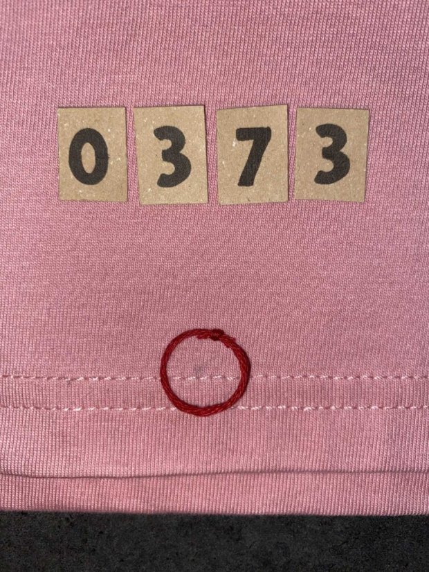 Zachraňte dámské šaty Lísteček - růžové