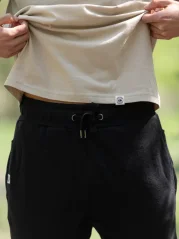 Pánské tepláky Bez potisku - černé