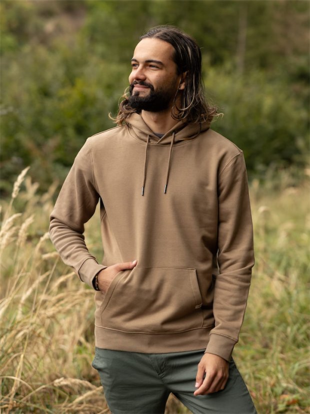 Pánská mikina Vanlife - hnědá
