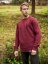 Pánský crewneck Just hanging - vínový
