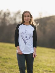 Dámský raglan Pure nature - volný střih