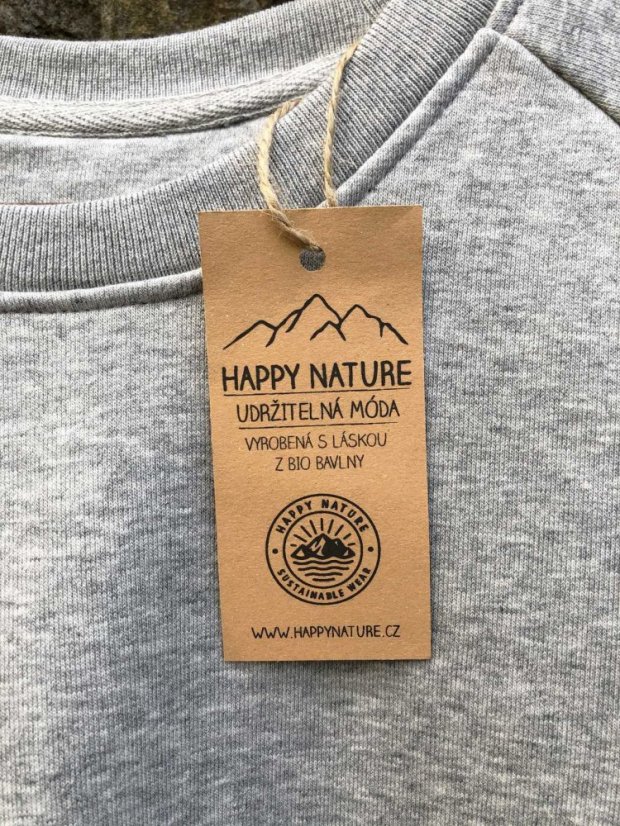 Zachraňte pánský crewneck Outsider - šedý