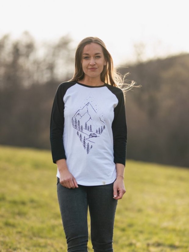 Dámský raglan Pure nature - volný střih