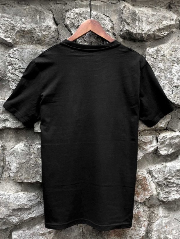 Pánské tričko Bez potisku - černé