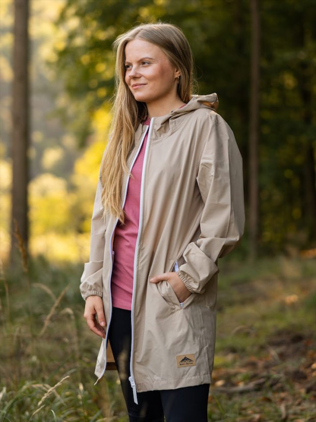Nepromokavá bunda Mountains - béžová
