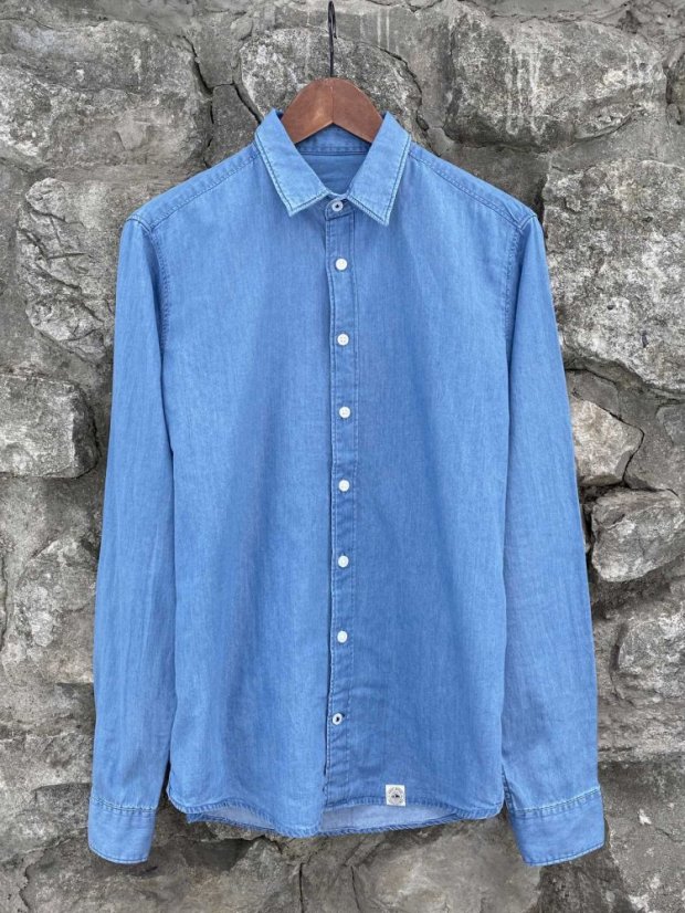 Zachraňte pánská košile - denim