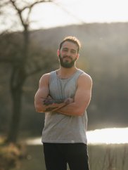 Pánské tílko Bez potisku - šedé