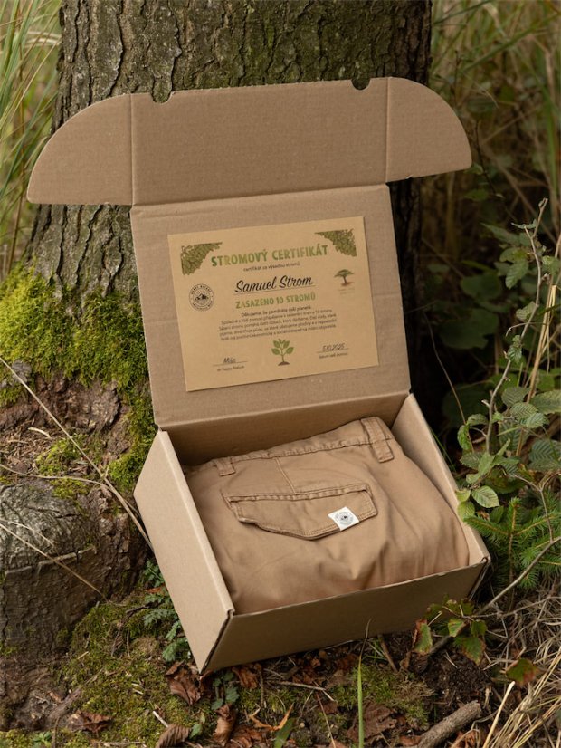 Pánské kalhoty - hnědé