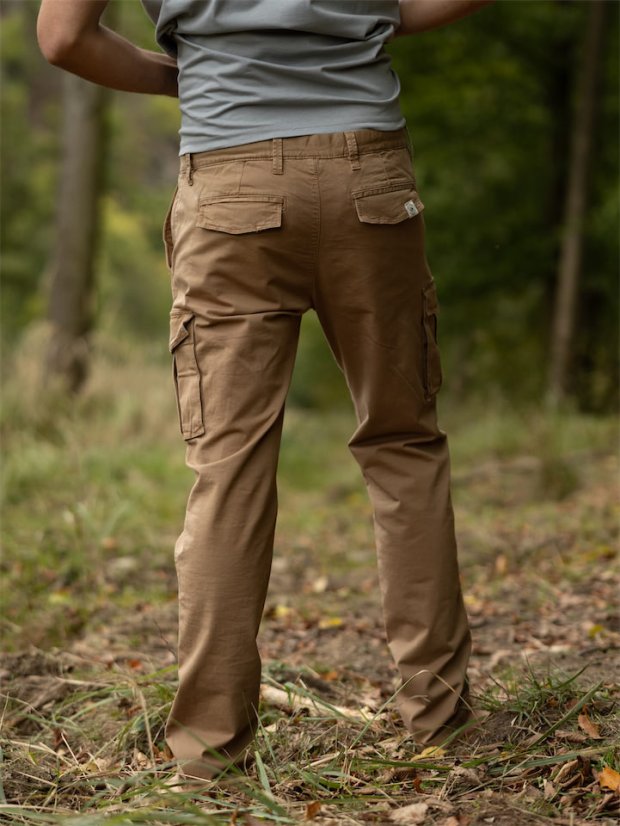 Pánské kalhoty - hnědé