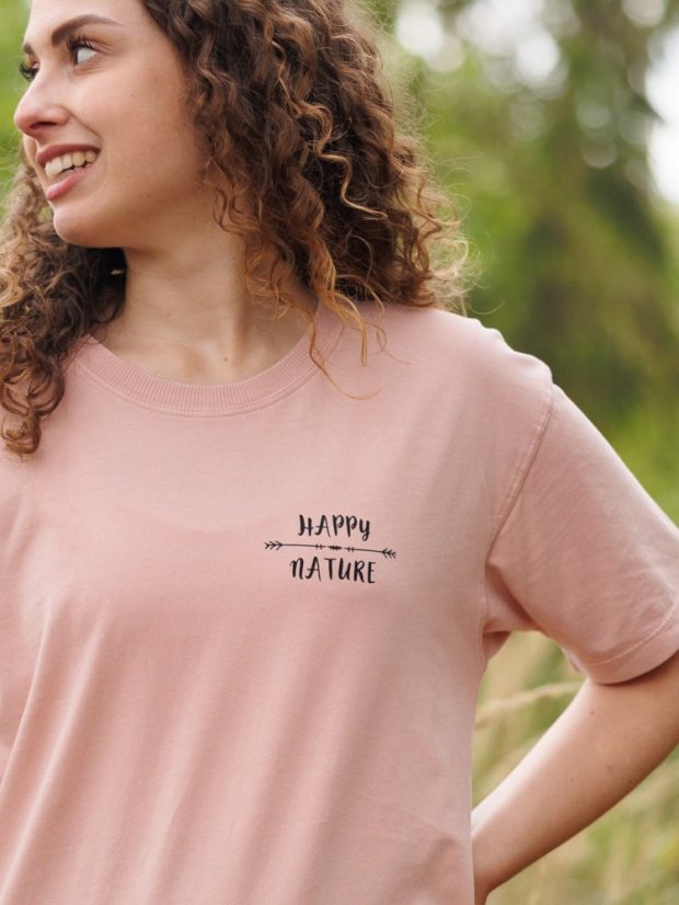 Dámské šaty Happy šíp - růžové