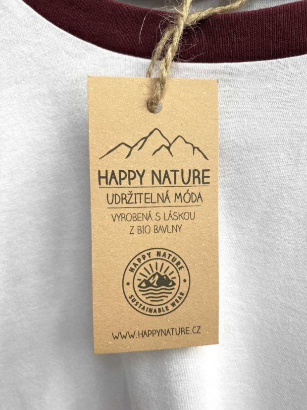 Pánský raglan Západ - vínový