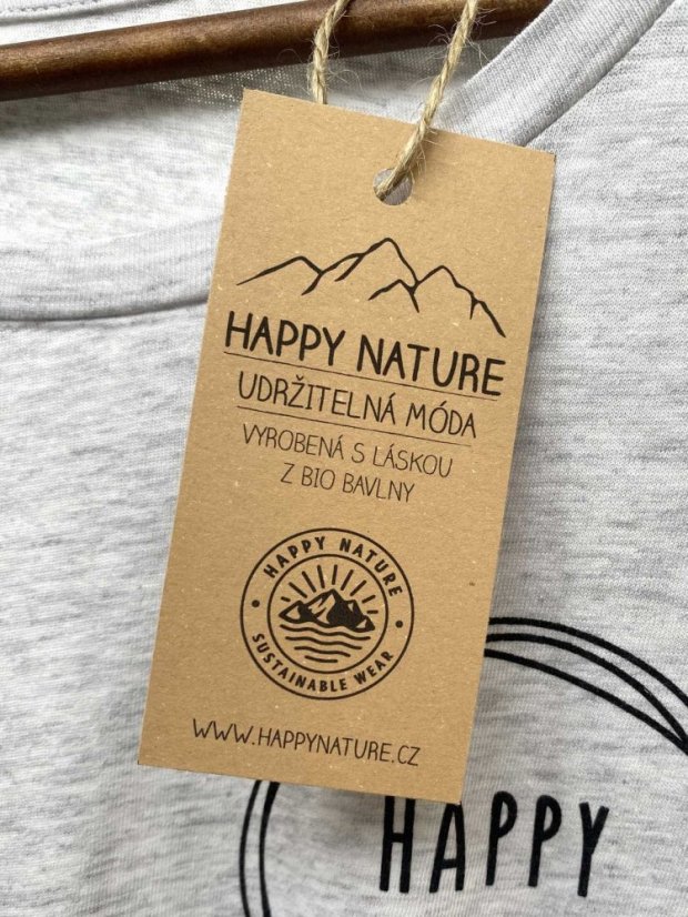 Zachraňte dámské šedé tričko Connection - dlouhý rukáv