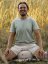 Meditační lněný polštář LENLi - naturální