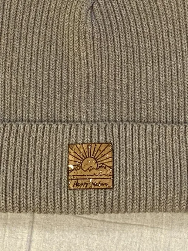 Čepice žebrovaná Západ - písková