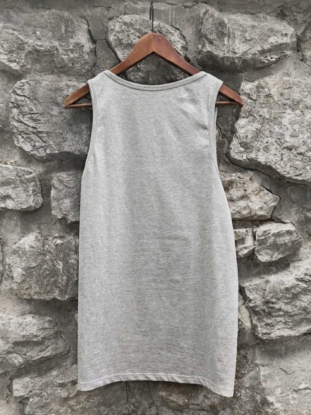 Pánské tílko Hit the mountains - šedé