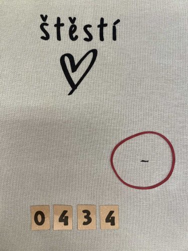 Zachraňte dámská béžová mikina Štěstí - volný střih