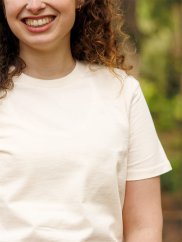 Dámské tričko Bez potisku - naturální