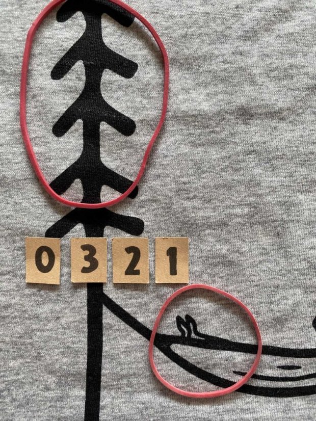 Zachraňte pánské tílko Just hanging - šedé