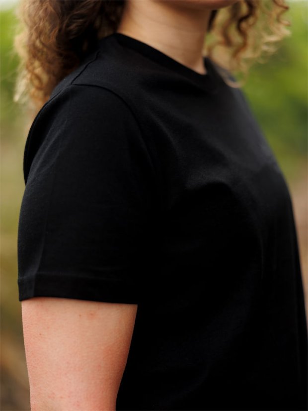 Dámské tričko 10 stromů - černé